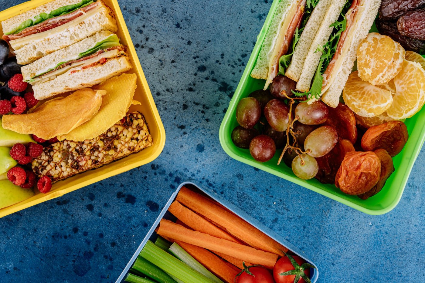 Collations saines pour l'école — fruits et options pratiques